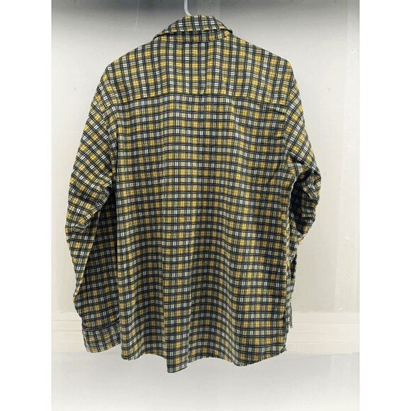 Haband Vintage Plaid Flannel Western Cowboy Pearl Snap Size XL - Picture 3 of 4